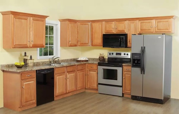 Regal Oak kitchen cabinets